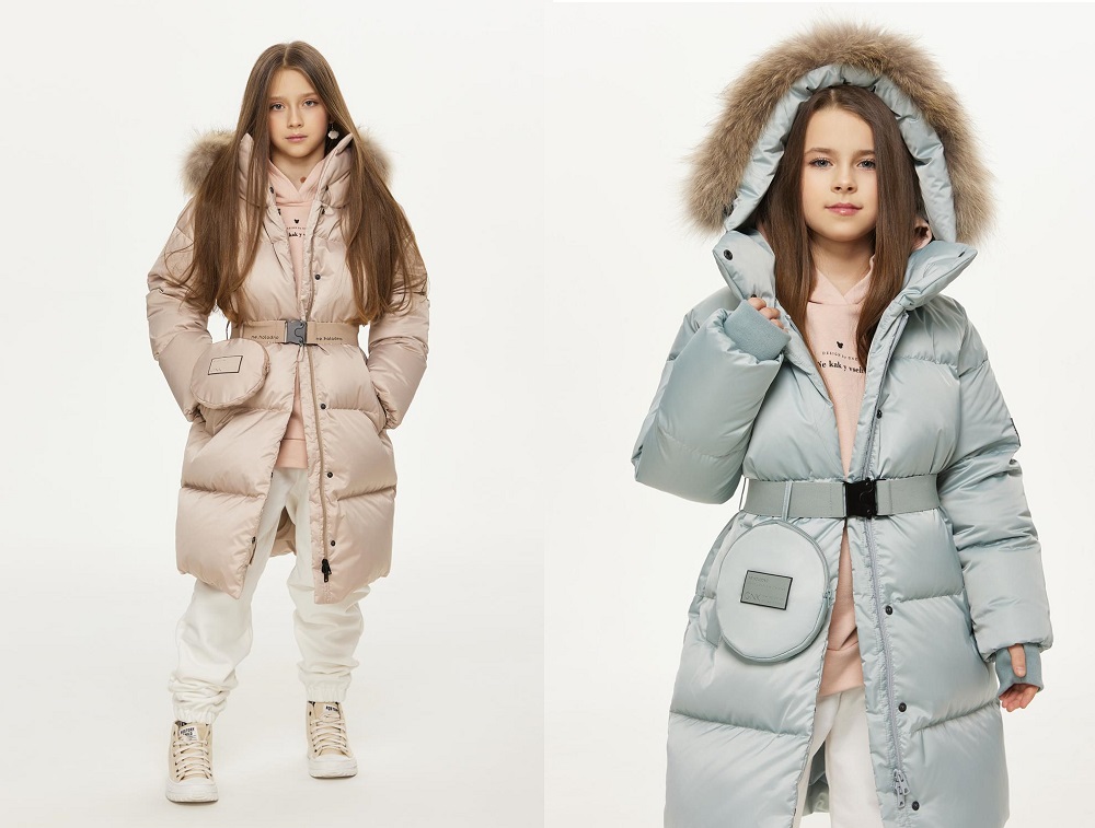 Зимнее пальто для девочки З1-015